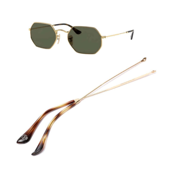 Patillas para Ray-Ban RB3556 Octagonal