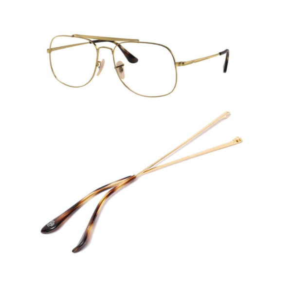 Patillas de repuesto para Ray-Ban RX6389 The General