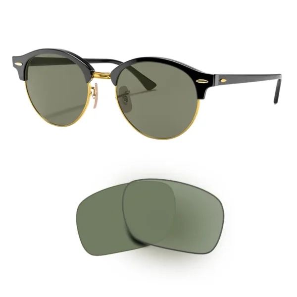 Lentes de repuesto para Ray-Ban RB4246 CLUBROUND