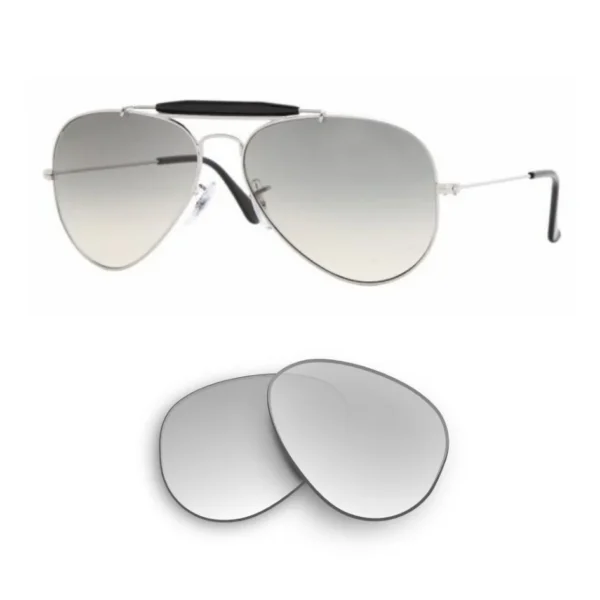 Lentes de repuesto para Ray-Ban RB3407 OUTDOORSMAN II RAINBOW