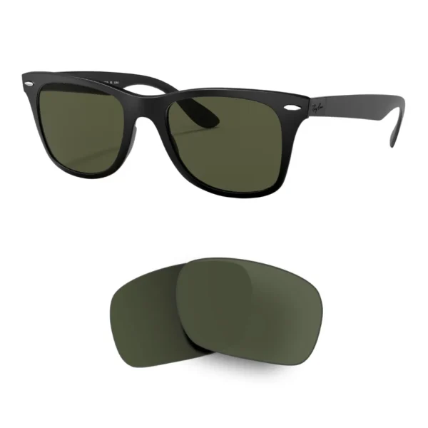 Lentes de repuesto para Ray-Ban RB4195 Wayfarer Liteforce