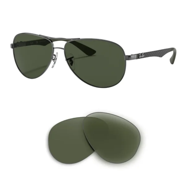 Lentes de repuesto para Ray-Ban RB8313 CARBON FIBRE