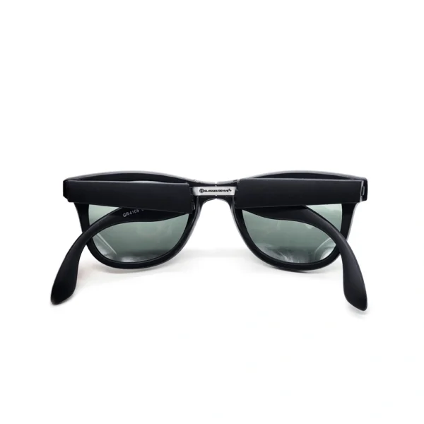SR4105 Matte Black Folding Lunettes de soleil – Image 3