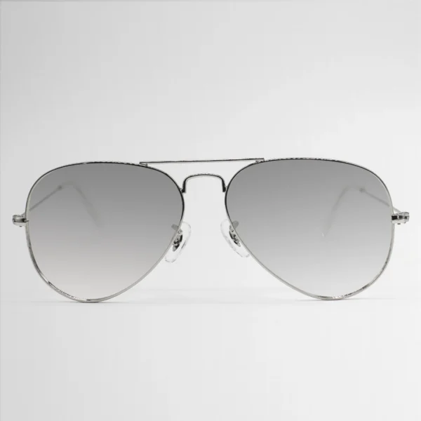 SR3025  argent Aviator Lunettes de soleil – Image 3