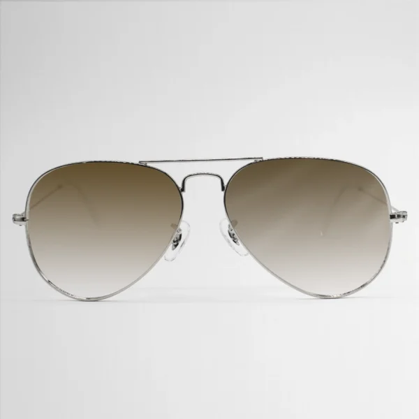 SR3025  argent Aviator Lunettes de soleil – Image 2