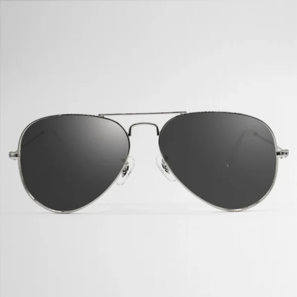 SR3025  argent Aviator Lunettes de soleil – Image 4