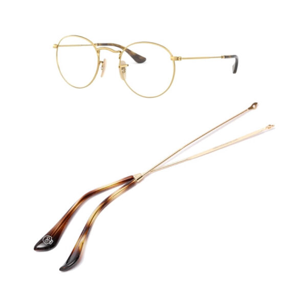 Aste per Ray-Ban RX3447V Round Metal