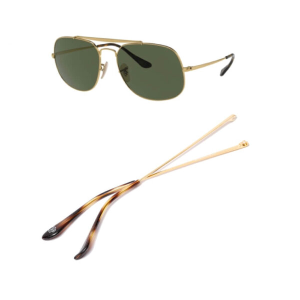 Replacement arms for Ray-Ban RB3561-The-General