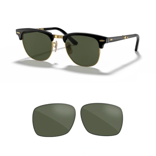 Replacement Lenses for Ray-Ban RB2176 CLUBMASTER METAL