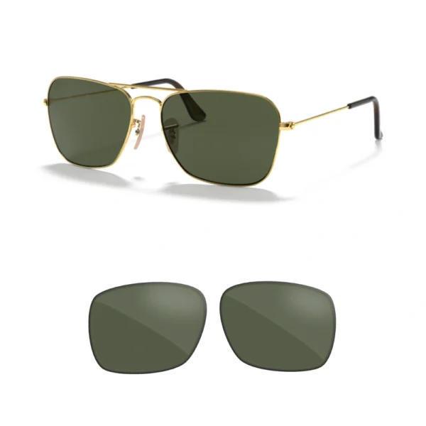 Replacement Lenses for Ray-Ban RB3136 CARAVAN