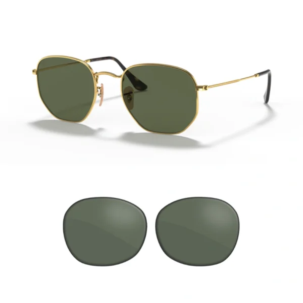 Replacement Lenses for Ray-Ban RB3548N HEXAGONAL