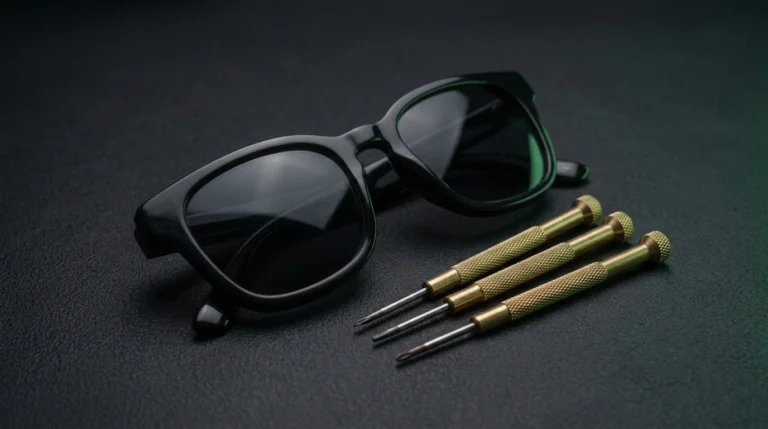 How to Fix Loose Sunglasses Hinges and Temple Screws